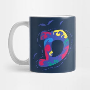 Letter D Mug